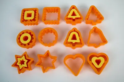 Produktbild von Plätzchenausstecher-Set, Keksausstecher Förmchen für doppelte Kekse und Snacks