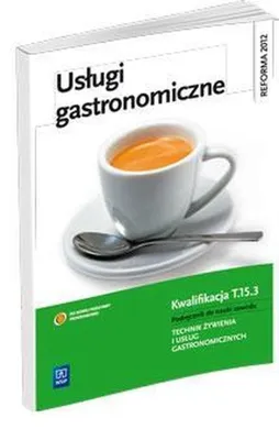 Immagine prodotto di WSiP Usługi gastronomiczne. Podręcznik do nauki zawodu technik żywienia i usług gastronomicznych, Edukacyjny, Polski, Broszurowa okładka, 168 stron(y)