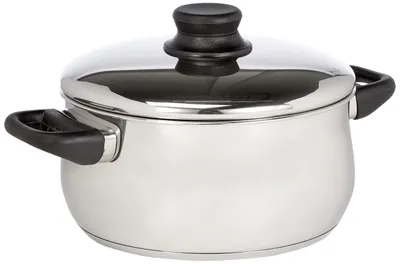 Immagine prodotto di Padella con coperchio - 22 cm - 4 litri - Acciaio inossidabile