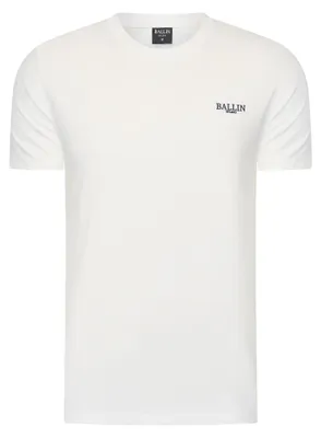 Produktbild von Ballin Est. 2013 Flower Backprint Shirt  Weiss - Große M