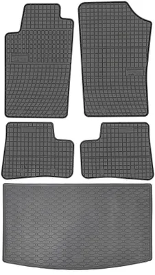 Obrázok produktu pre Peugeot 206 Hatchback od roku výroby 1998-2012. SADA - Gumové rohože do auta + rohož do kufra