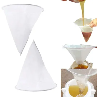 2er-Pack Honigfilter-Sieb, feinmaschig, für Honigextraktion