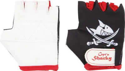 Produktbild von Bike Fashion Kinderhandschuh Capt'n Sharky Kinderhandschuhe Sharky Gr. 6 b w r