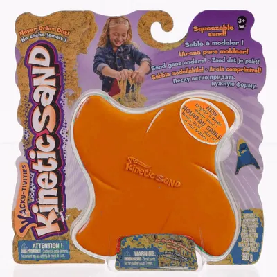 Produktbild von Spin Master - Kinetic Sand magischer kinetisch Spielsand für Kinder ab 3 Jahren orange