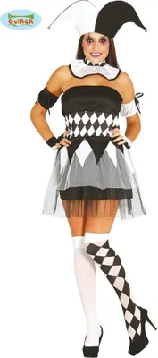 Produktbild von Horror Clown Kostüm für Damen, Größe:M
