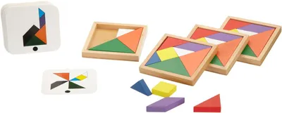 Produktbild von Speed Tangram, bunt, 2-4 Spieler, Denksportspiel Deutsch