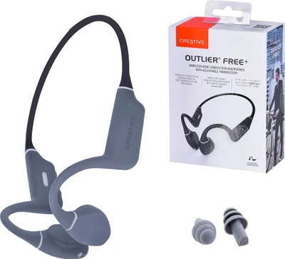 Immagine prodotto di Creative Cuffie senza filioutlier Free Plus Grigio-Nero/Grigio-Nero Bluetooth 5.3