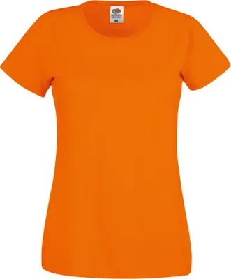 Produktbild von Damen T-Shirt Original-T - Orange, XL
