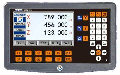 Produktbild von Digitalanzeigesystem, hohe Genauigkeit, 5μm Auflösung, Nur DRO SDS2-3VA