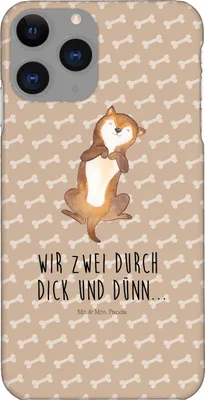 Produktbild von Mr. & Mrs. Panda Iphone 11 Pro Handyhülle Hund Streicheln - Hundeglück - Geschenk, Premium Kunststoff, Hunde, Handy Case, Hundewelpe, Sprüche, Kraulen, Süß