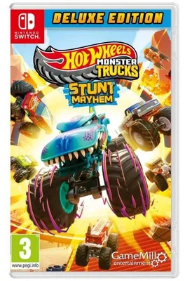 Produktbild von Maximum Games Hot Wheels Monster Trucks: Stunt Mayhem, Nintendo Switch, RP (Rating Pending)