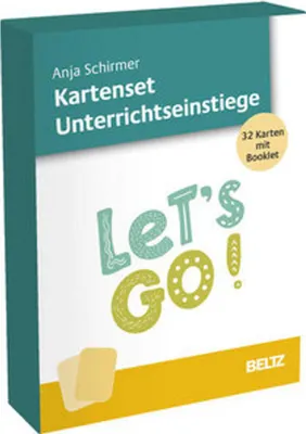 Produktbild von Kartenset Unterrichtseinstiege: 32 Karten mit Booklet (Kartensets für die pädagogische Praxis)