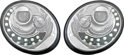 Produktbild von 2x Scheinwerfer Set Hauptscheinwerfersatz für VW New Beetle Schrägheck (9C1, 1C1) New Beetle Cabrio (1Y7)
