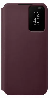 Produktbild von Samsung Smart Clear View Cover for S22+ Burgundy