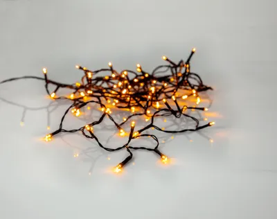 Produktbild von EGLO LED Lichterkette für innen und außen, Außenbeleuchtung mit extra-warmweißem Licht, Outdoor-Christbaumbeleuchtung mit Kabel, 6 m