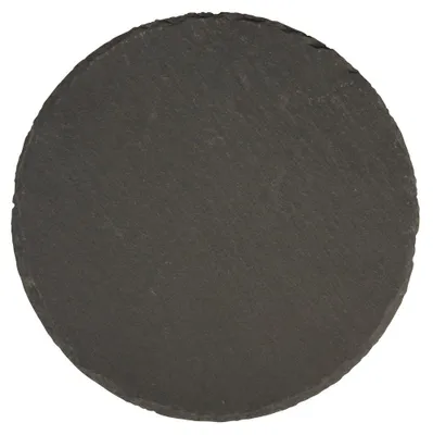 Productafbeelding van RAYHER HOBBY: Schieferplaat, rond, 15 cm diameter, natuursteen, geschikt voor het maken van kaarsen