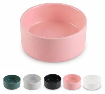 Image de Bol en céramique pour chien, pour l'eau et la nourriture, avec base antidérapante