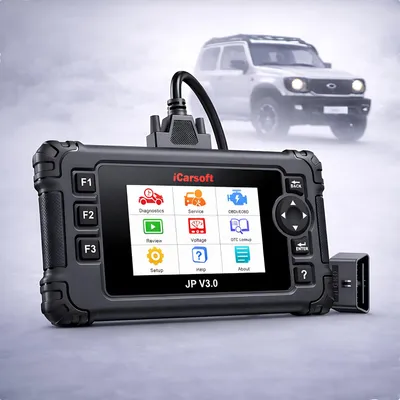 Produktbild von iCARSOFT OBD2 DIAGNOSEGERÄT SCANNER JP V 3.0 kompatibel mit Toyota Hyundai Kia Honda Nissan inkl. e Updates