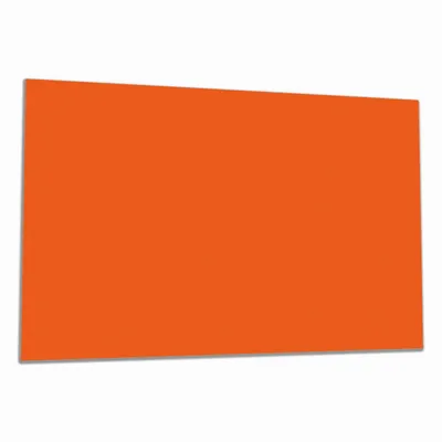 Produktbild von Wallario Herdabdeckplatte aus Glas, Größe 90 x 52 cm 1-teilig, Motiv Orange