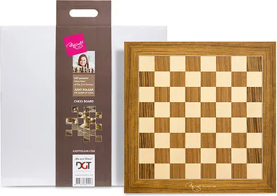 Immagine prodotto di Judit Polgar Scacchiera Deluxe (campo 55 mm)