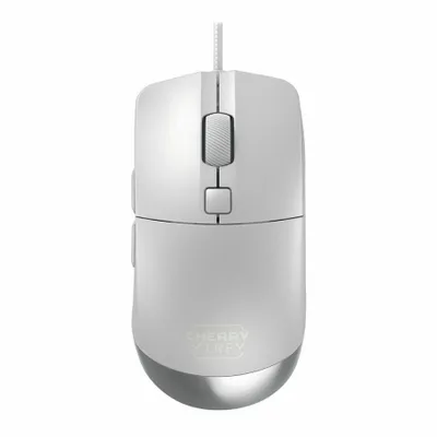 Produktbild von CHERRY Xtrfy M50 - Maus - ergonomisch - optisch - 5 Tasten - kabelgebunden - USB - weiß