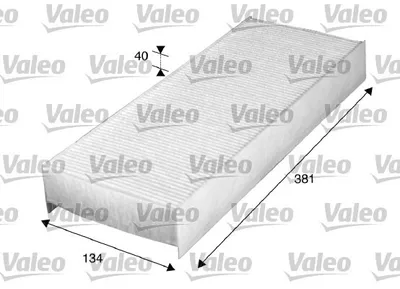Produktbild von VALEO 716010 Innenraumfilter Pollenfilter passend für MERCEDES-BENZ ECONIC 2