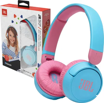 Zdjęcie produktu dla JBL JR310BT, Bezprzewodowy, 20 - 20000 Hz, Muzyka, 115 g, Zestaw słuchawkowy, Niebieski