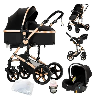 Produktbild von Babyschale, Leichtbauweise, Vielseitige Funktionen, 588-BLACKGOLD