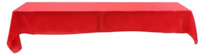 Obrázek produktu pro Obdélníková, nepropustná ubrus z polyesteru, červená, rozměry 149 x 322 cm