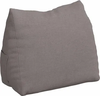 Zdjęcie produktu dla vidaXL Poduszka na plecy taupe 45 x 20 x 35 cm tkanina