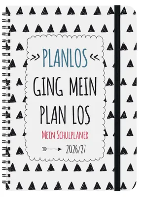Produktbild von Schülerkalender Planlos 2026/2027