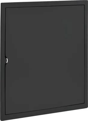 Zdjęcie produktu dla VIRONE | Klapa rewizyjna 40x40 cm - czarna - wysokiej jakości ABS - uniwersalna konstrukcja - łatwy dostęp