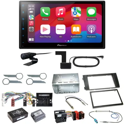 Produktbild von Pioneer SPH-DA77DAB CarPlay Android Auto DAB+ Einbauset für Audi A6 4B Facelift