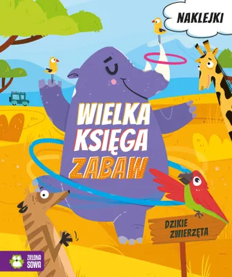 Immagine prodotto di Dzikie zwierzęta. Wielka księga zabaw dla dzieci
