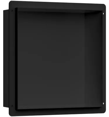 Image de CERANO - Étagère encastrable/niche pour carrelage - noir mat - 30 x 30 x 10 cm