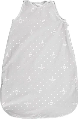 Produktbild von Lorelli Baby Winterschlafsack 85 cm 100% Baumwolle, 2,5 TOG, Mae 80 x 45 x 3 cm grau gemustert