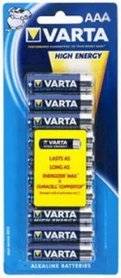 Immagine prodotto di Varta High Energy AAA - 10 / Confezione