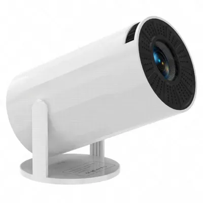 Produktbild von Intelligenter tragbarer Mini-Projektor, kompatibel mit Android und iPhone, 4K-Dekodierung, Android 11, Dualband, WiFi6 + BT5.0, 130 Zoll Max-Bildschirm, Heimkino-Projektor