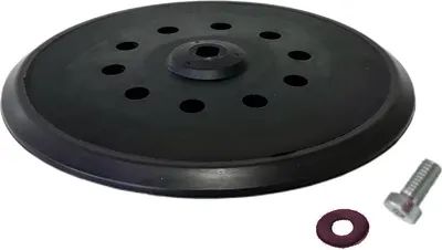 Produktbild von Trade-Shop 225mm 10-Loch Klett Schleifteller / Stützteller / Haftteller hart kompatibel mit FLEX Giraffe WST 700, WSE 500, WSE 7 Trockenbauschleifer