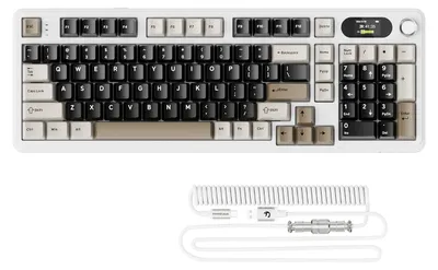 Productafbeelding van Gasket Mechanisch RGB Gaming Toetsenbord - Wit