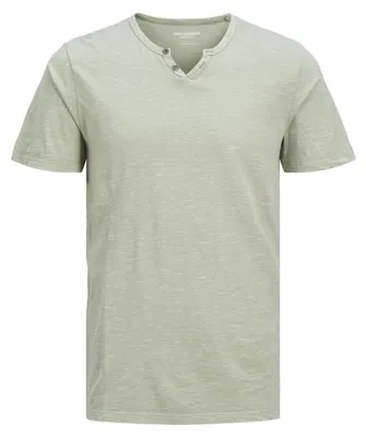 Produktbild von JACK & JONES JJESPLIT Neck Tee SS NOOS