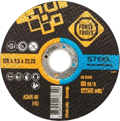 Image de Trennscheibe 125X2,5X22,23 Mm Forte Too