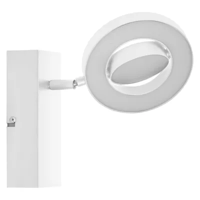 Produktbild von Ledvance LED Deckenleuchte Wandlampe Nachbildung Spot Saturn weiß 11W 1090lm Click-CCT 2700-6500K schwenkbar