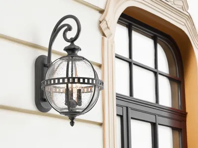 Produktbild von LED Außenlampen Fassadenlampen, Hausbeleuchtung Terrassenlampen Anthrazit Retro