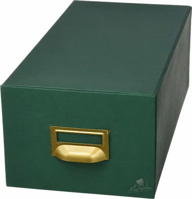 Immagine prodotto di Supporto in cartone rivestito Geltex per 1000 schede (180x125x350 mm) mariola 3-1000
