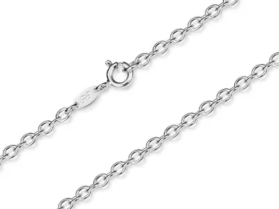 Produktbild von SILBERKETTEN STORE Erbskette 2,8mm - 925 Silber, Länge wählbar von 38-100cm - 55cm