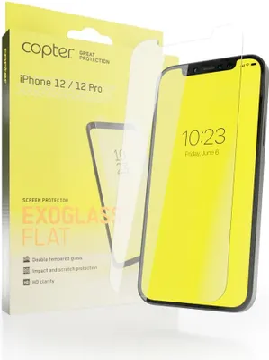 Obrázok produktu pre Ochranné sklo Copter Exoglass pre iPhone 12 Pro a iPhone 12 6,1"