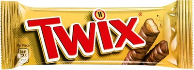Produktbild von Twix Riegel Knusperkeks mit Karamell umhüllt von Milchschokolade 50g