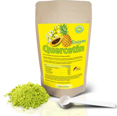 Produktbild von Quercetin Enzym Pulver 100 g