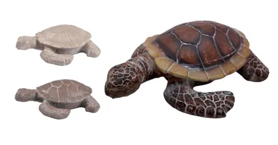 Image de Déco Tortue 51cm Décoration de jardin Figure de jardin Figure d'étang Tortue animale